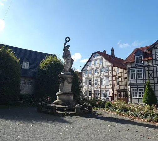 Waldeccia Siegesstatue Aus Der Kaiserzeit