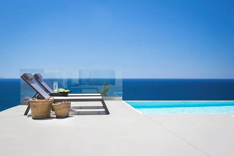 Modern Villa With Breathtaking Views of the Ionian Sea