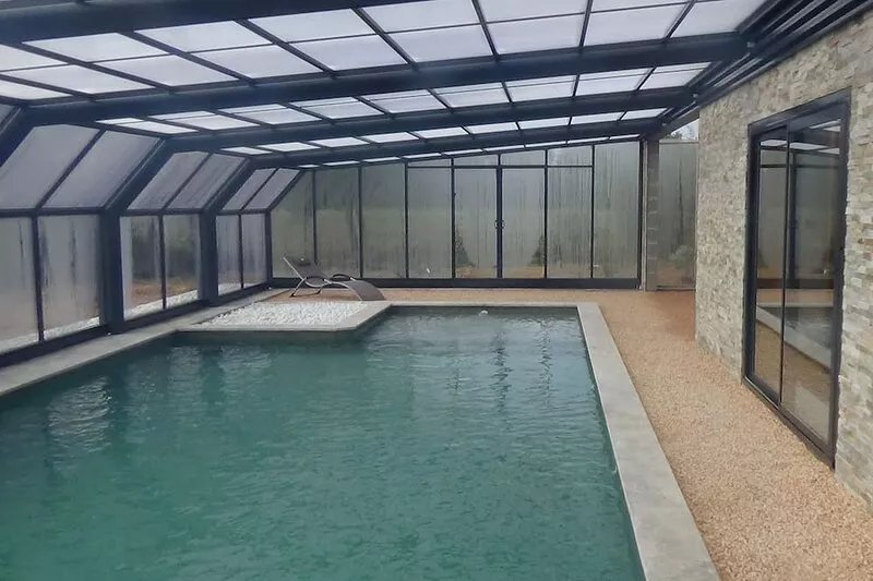 Countryside house - wildlife park - Covered heated swimming pool