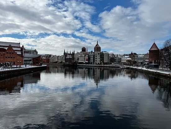 Kladka nad Motlawa na Olowiance