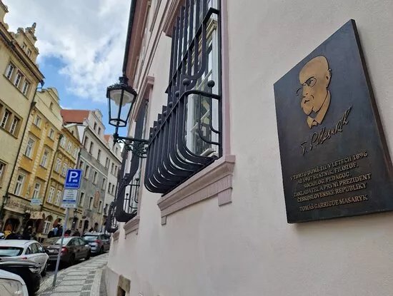 Tomas Garrigue Masaryk Plaque