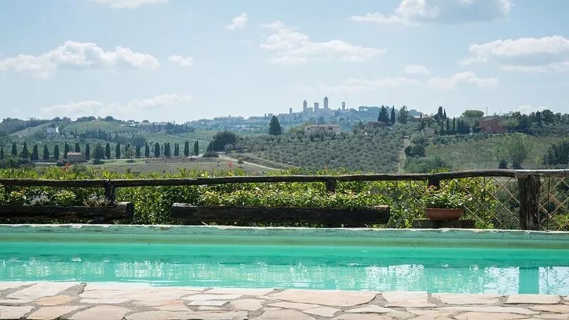 - Top Location - Villa in San Gimignano, Top View, 4 DBL En-Suite, Pool, A. C
