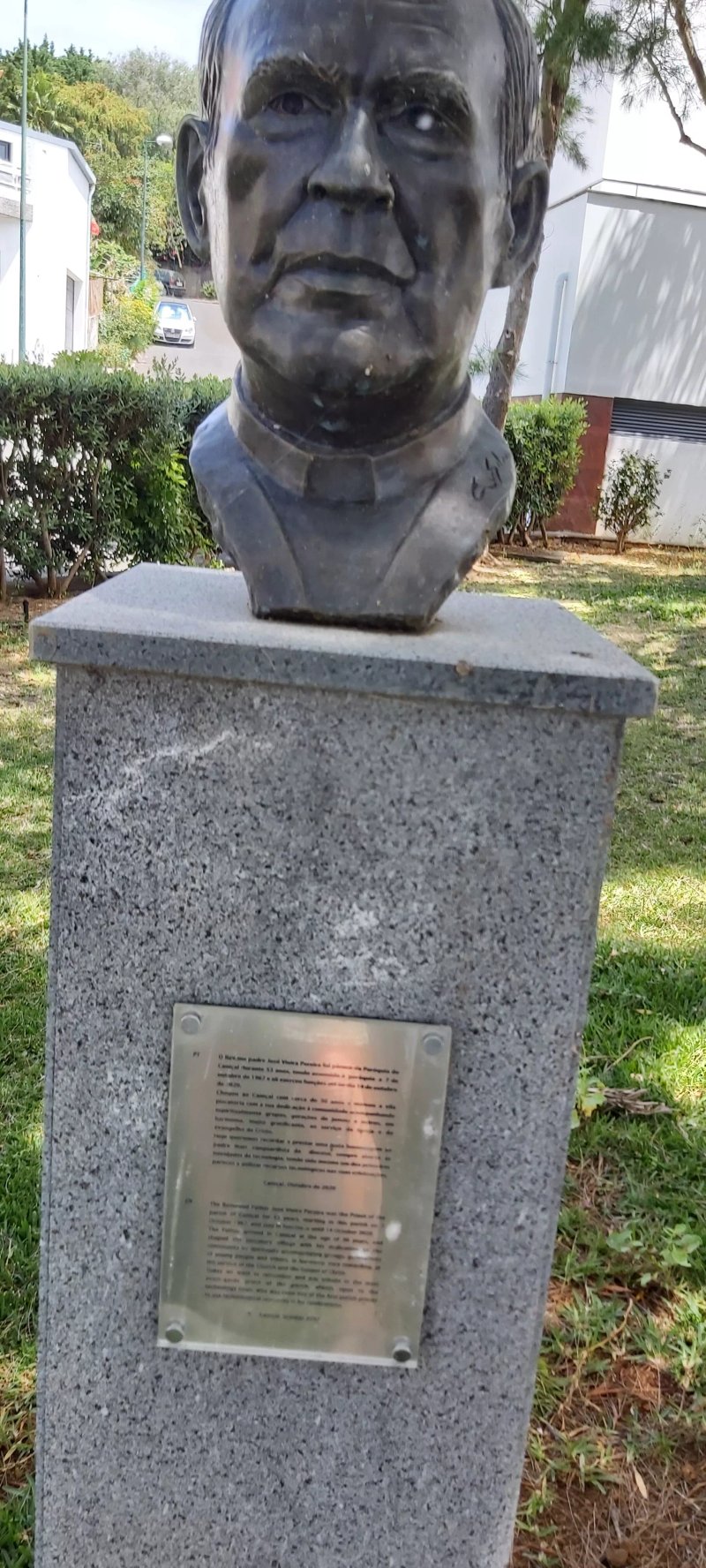 Statue of Reverend Father Jose Vieira Pereira