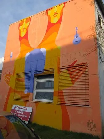 Fresque Siamois