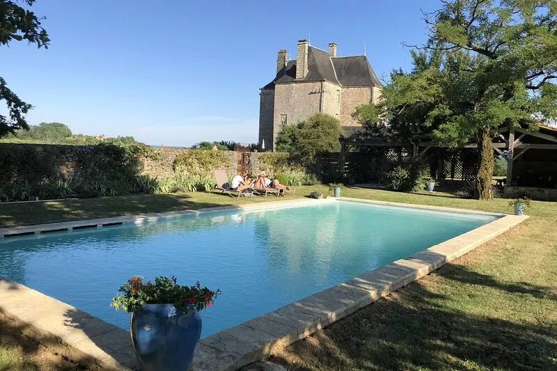 Historic Dream Chateau with Pool on Massive Private Grounds with Stunning Views
