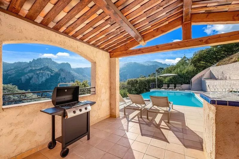 Villa Baladou, Sublime Sea and Mountain View, 8P