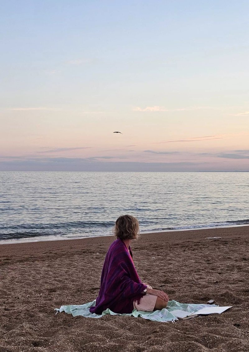 Beach Yoga with Leah at West Bay