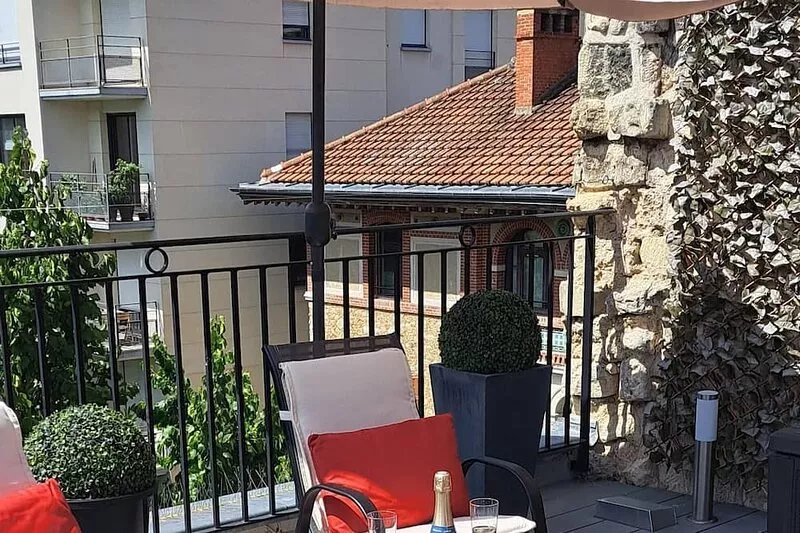 Sunny duplex in Paris-Auteuil, near Roland Garros - sleeps 6
