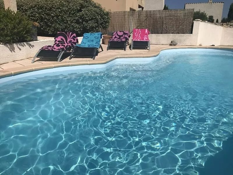 Stunning Villa, Pool, Sea View, 4 Bedrooms, Air Conditioning, Wi-Fi, TV