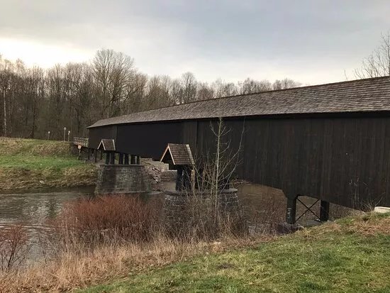 Rohrensteg Wooden Bridge
