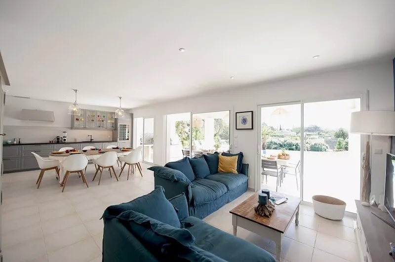 Luxury villa for 10 people, swimming pool, Gulf of Saint-Tropez, 5-star rating