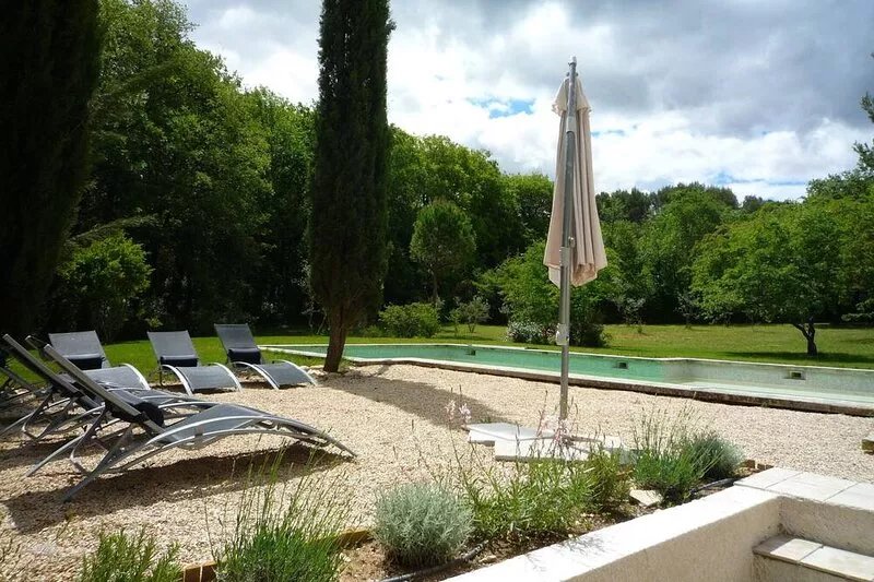 House on large property with pool