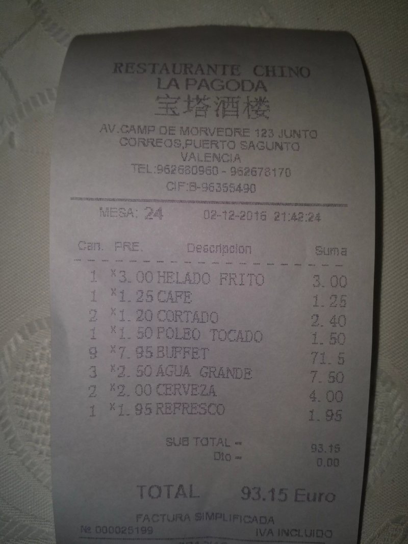 Restaurante chino La Pagoda