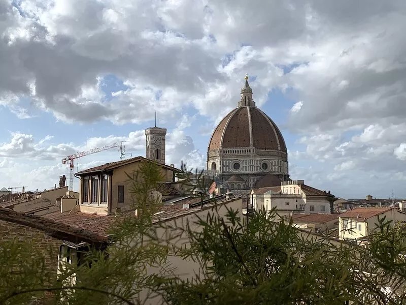 Donati Tower's Loggia: spectacular view of the Duomo, in the heart of Florence