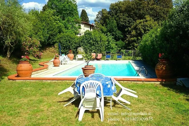 La Merlaia Beauty and Quietness with Pool on Hills of Florence
