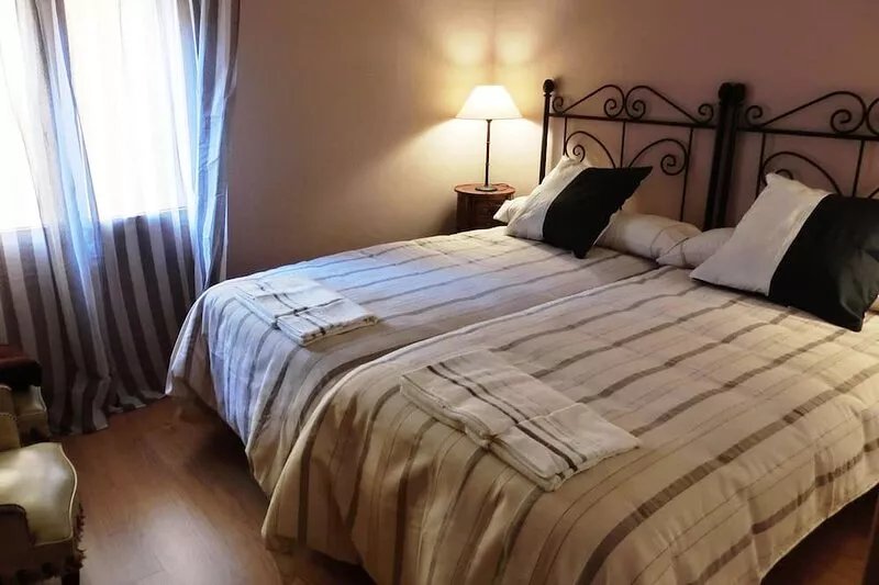 Spacious, newly renovated, with metro, train and bus stations just right