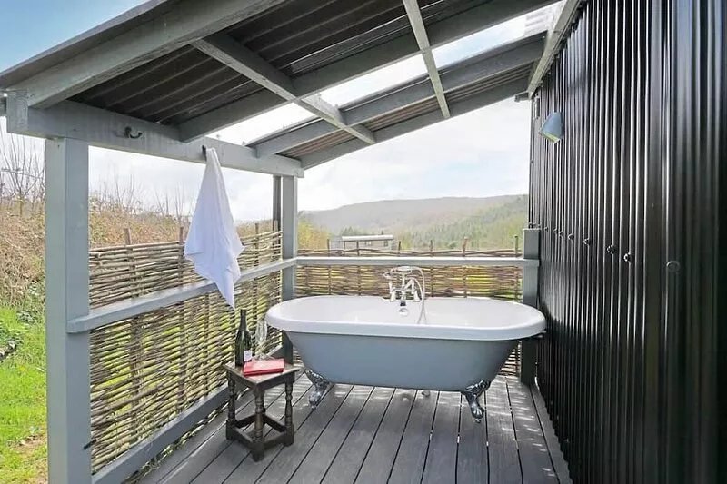 Luxurious Hut w/ Outdoor Bath & Sea Views