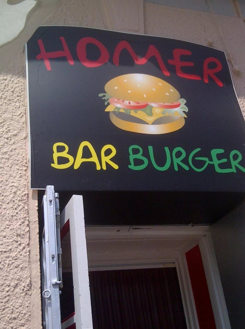 Homer Bar Burger