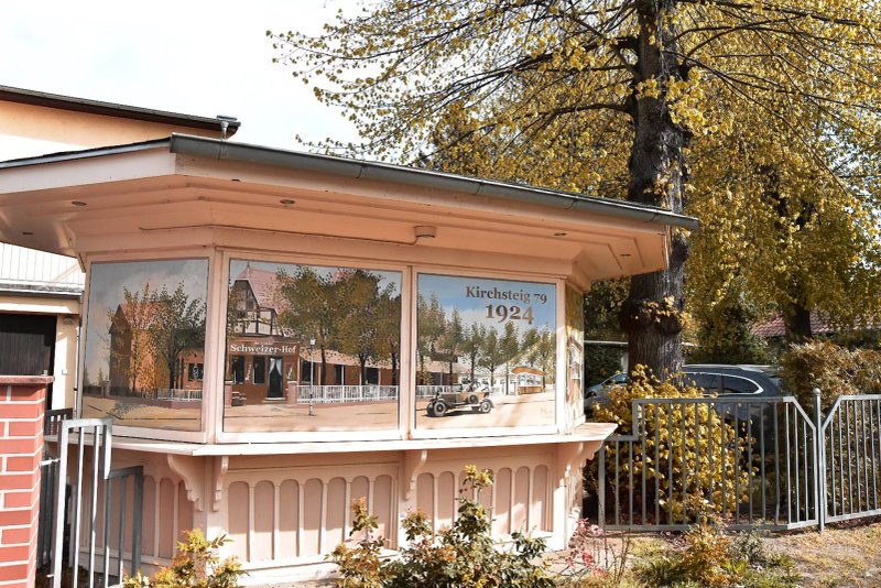 Historischer Kiosk