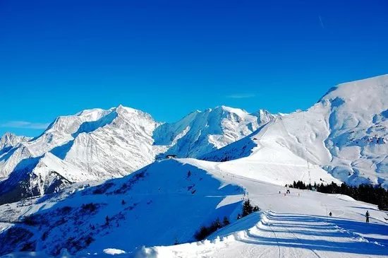 Ski Area Saint Gervais Mont Blanc