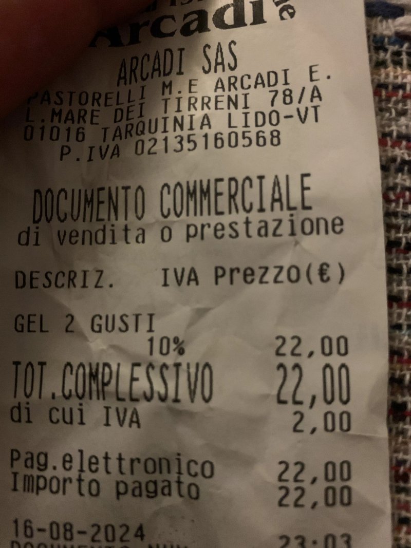 Gelateria Artigianale Arcadi