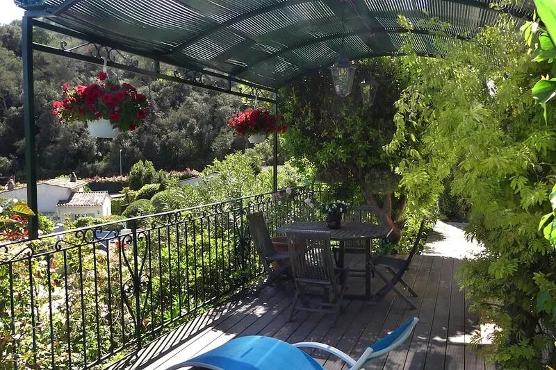 Villa du loup 5 kms from the sea in a green setting