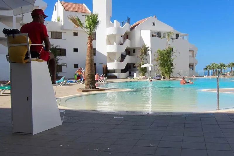 Los Cristianos.Penthouse with ocean and swimming pool view.Free wifi & Netflix.