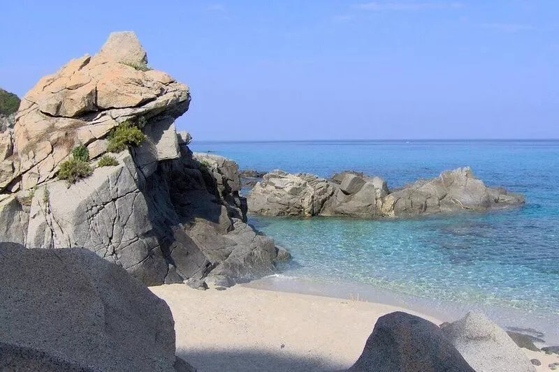 Giorgia's house in Capo Vaticano, apartment with wifi, air cond., pool