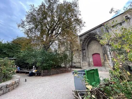 Medieval Garden Of The Cluny Museum