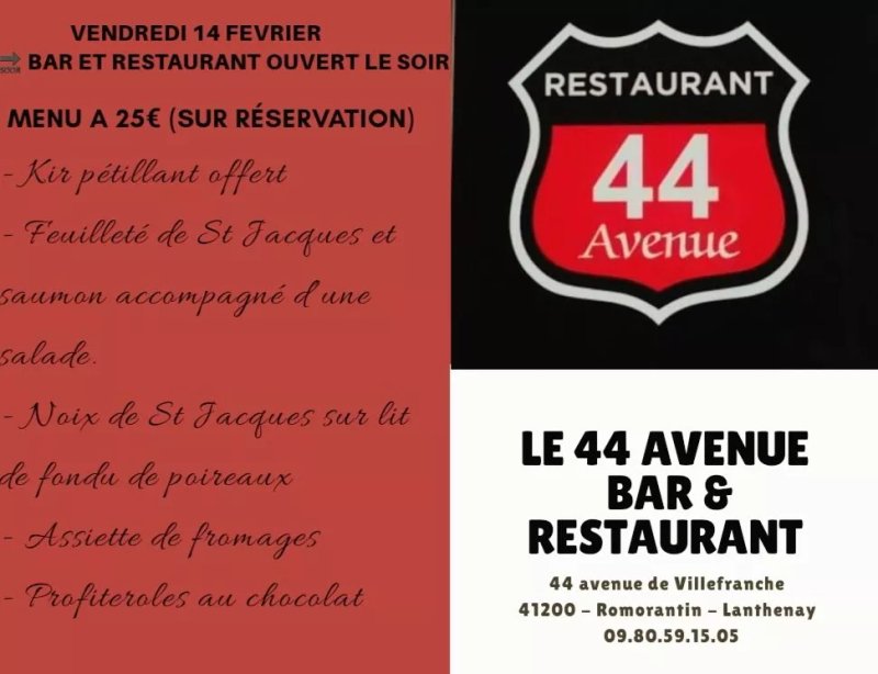 Le 44 Avenue Bar-Restaurant