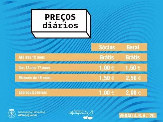 Piscinas Municipais