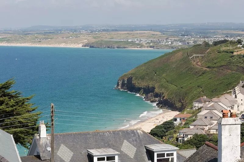 CARBIS BAY 3BR/2BATH HOME WITH STUNNING SEA VIEWS