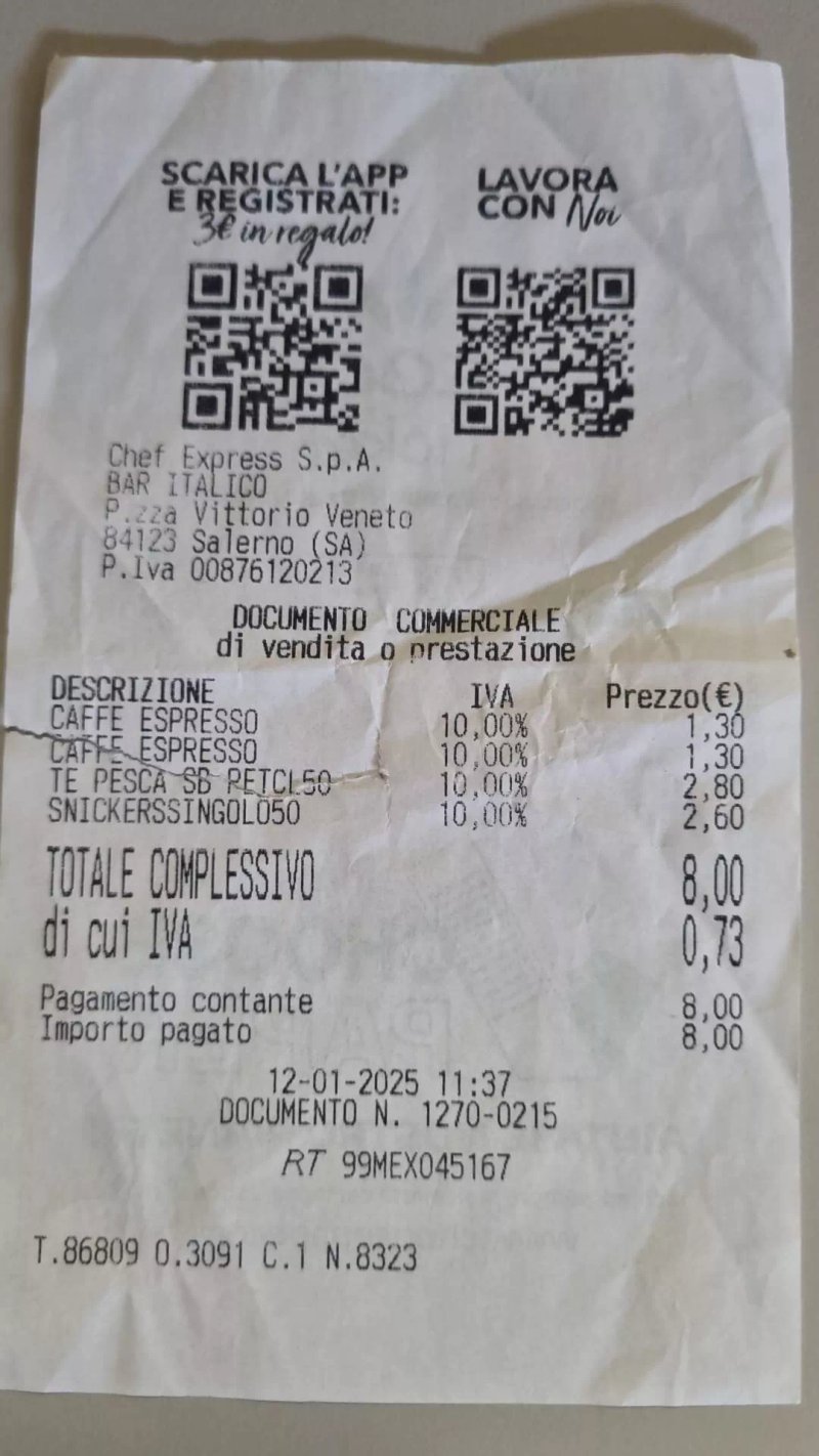 Chef Express - Salerno Stazione