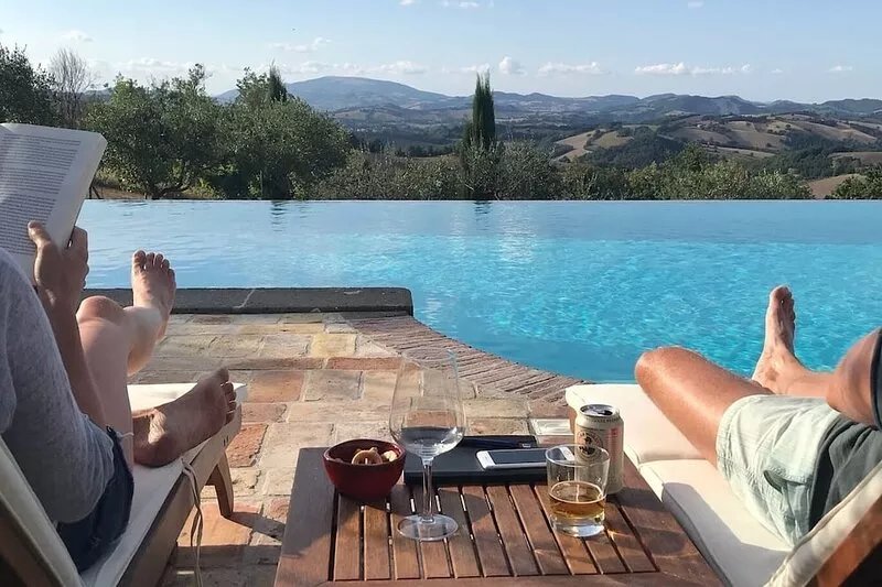La Corte del Gusto - The Olive Tree Apt. with Infinity Pool and an Amazing View