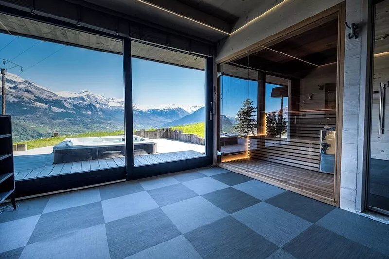 Chalet ANTEVA exceptional view of Mont Blanc, Aravis etc...