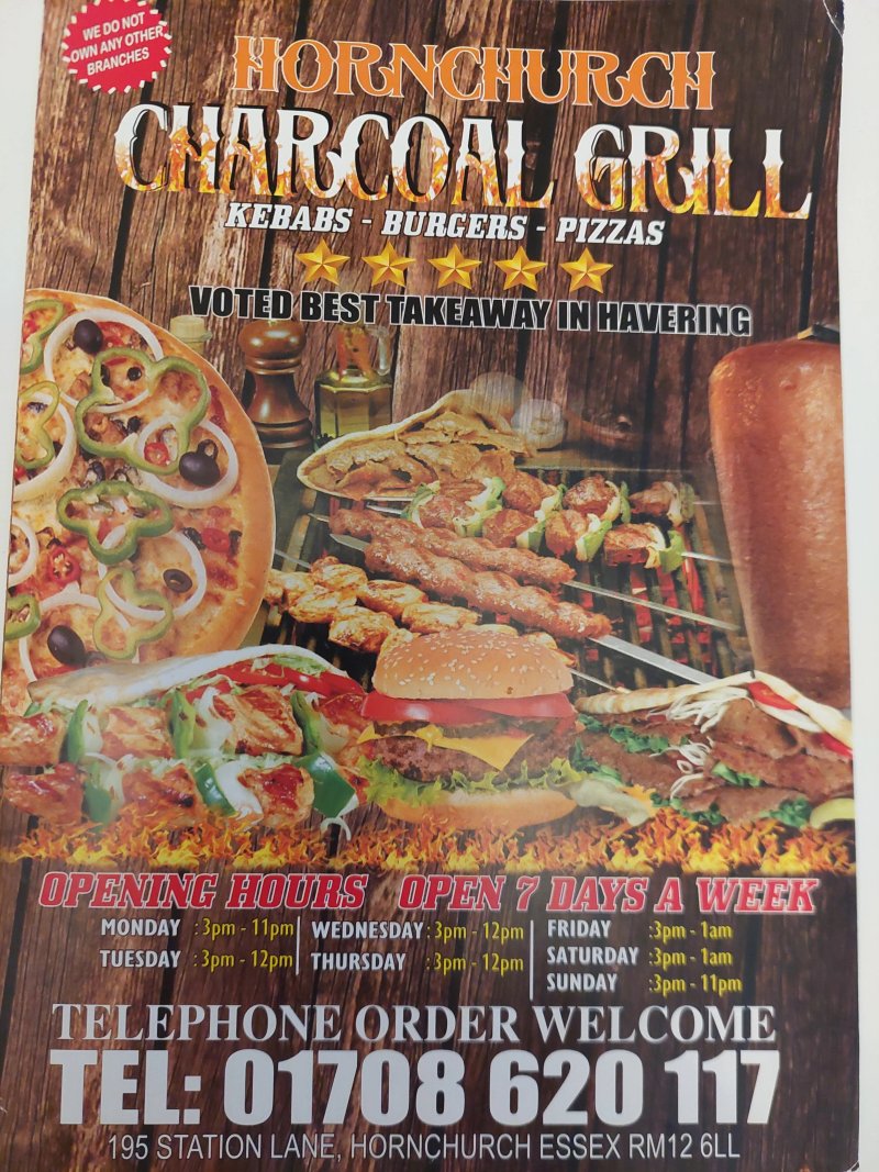Hornchurch Charcoal Grill