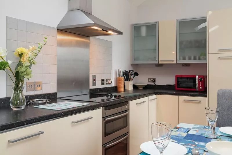 A holiday cottage that sleeps 4 guests  in 2 bedrooms