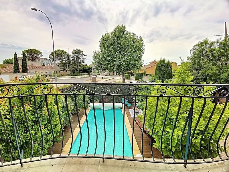 Maison Piscine Chauffée L'isle sur Sorgues Pour 8