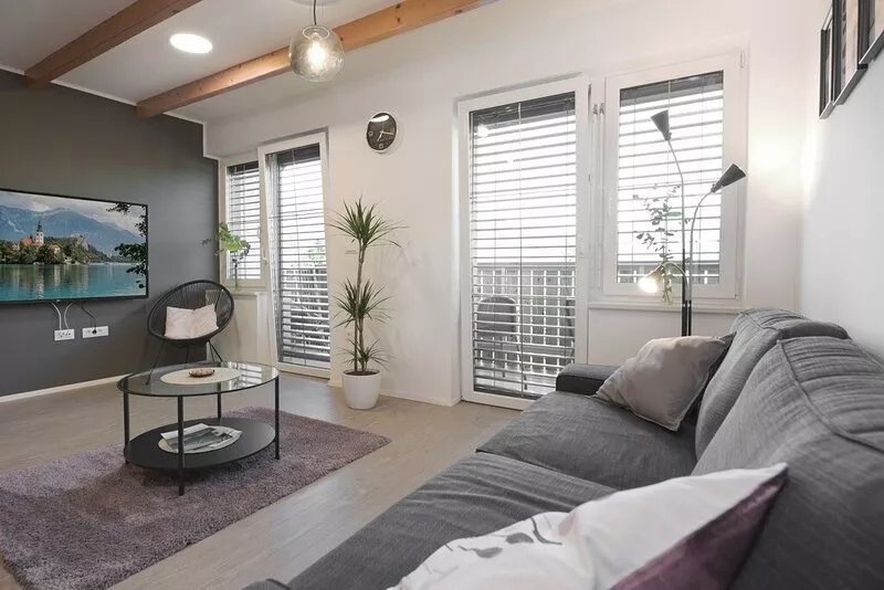 Apartment is situated in a calm part of Bled, only 10 minute walking to lake.