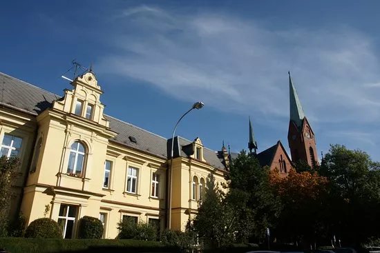 Red Protestant Church Opava