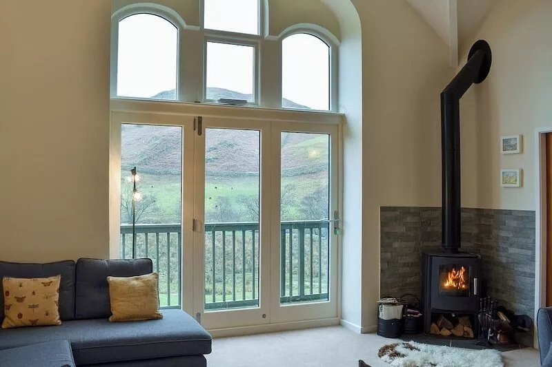 Howegrain Lodge is 100% idyllic and peaceful with minimal traffic and with zero