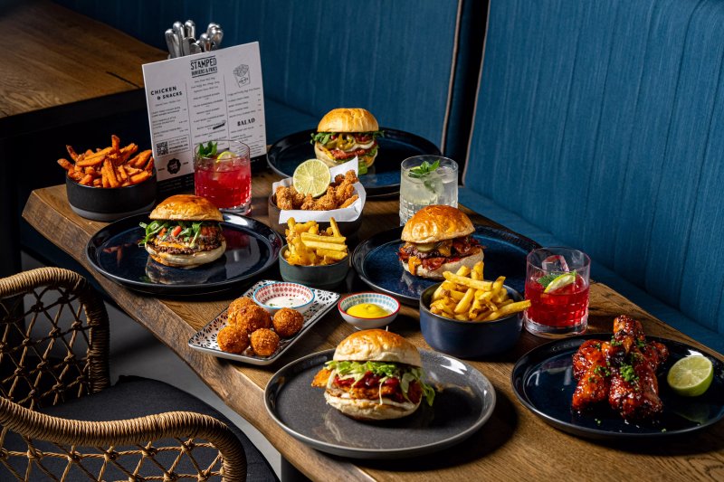 Stamp Burgers
