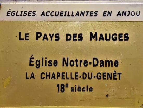 Eglise Notre-Dame de La Chapelle du Genet