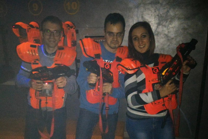 Q-Fun Laser Game