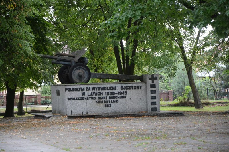 A monument to those who died for the liberation of their homeland
