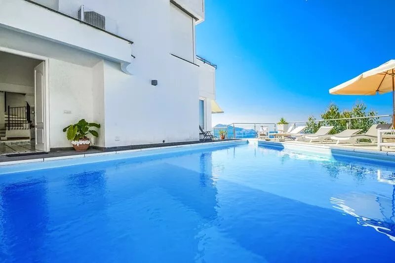 AMORE RENTALS - Villa Terri with Sea View, Private Pool, Direct Sea Access and