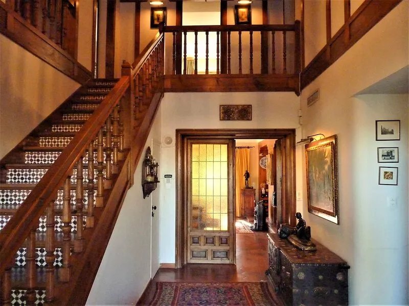 Splendid villa with large garden and game court in cool climate