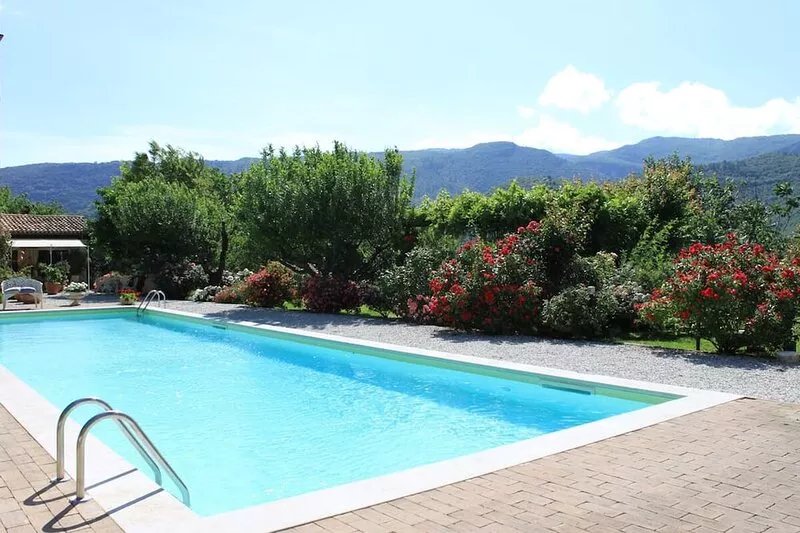 Beautiful villa in park with spectacular view and swimming pool