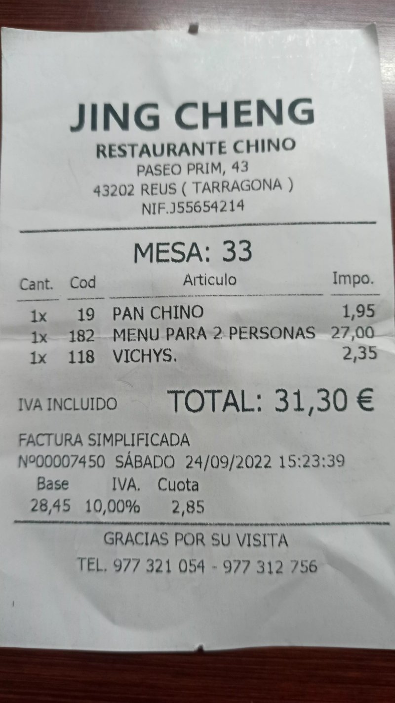 Restaurante Jing Cheng