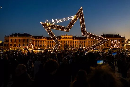 Weihnachtsmarkt Schloss Schonbrunn